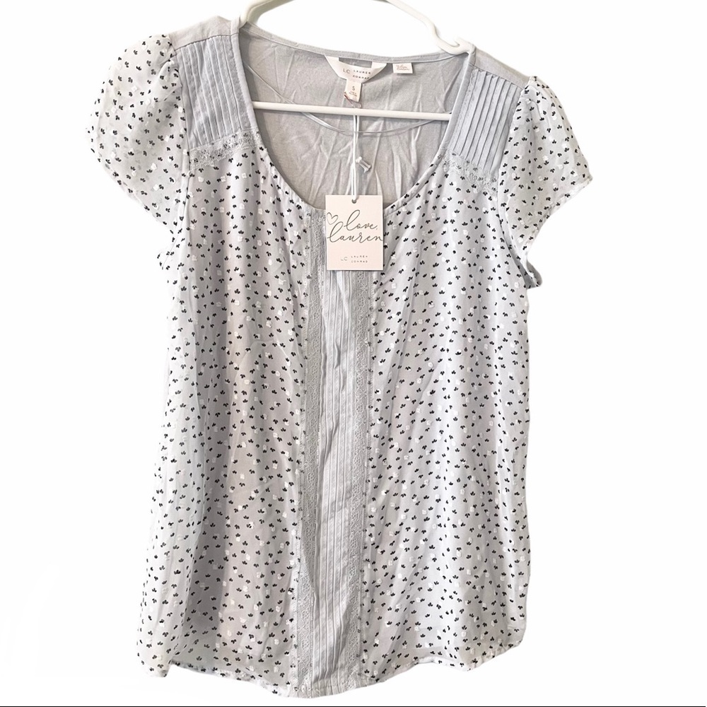 LC Lauren Conrad -Khols | Clip Dot Tee Size Small